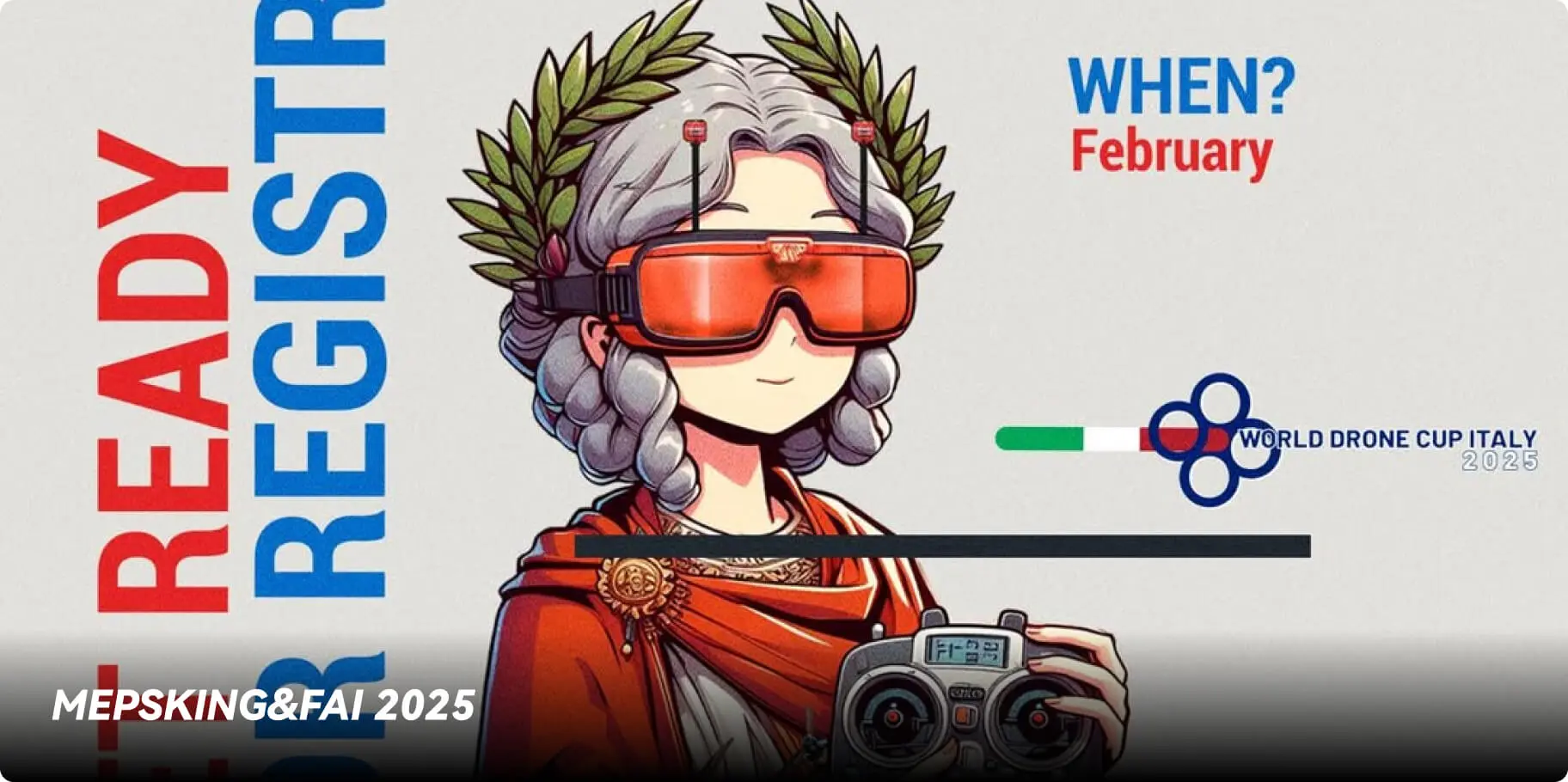 FPV races sponsored by mepsking：fai 2025
