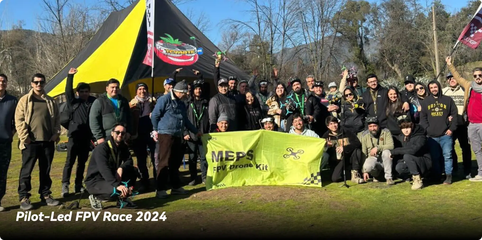 FPV races sponsored by mepsking：pilot-led fpv race 2024