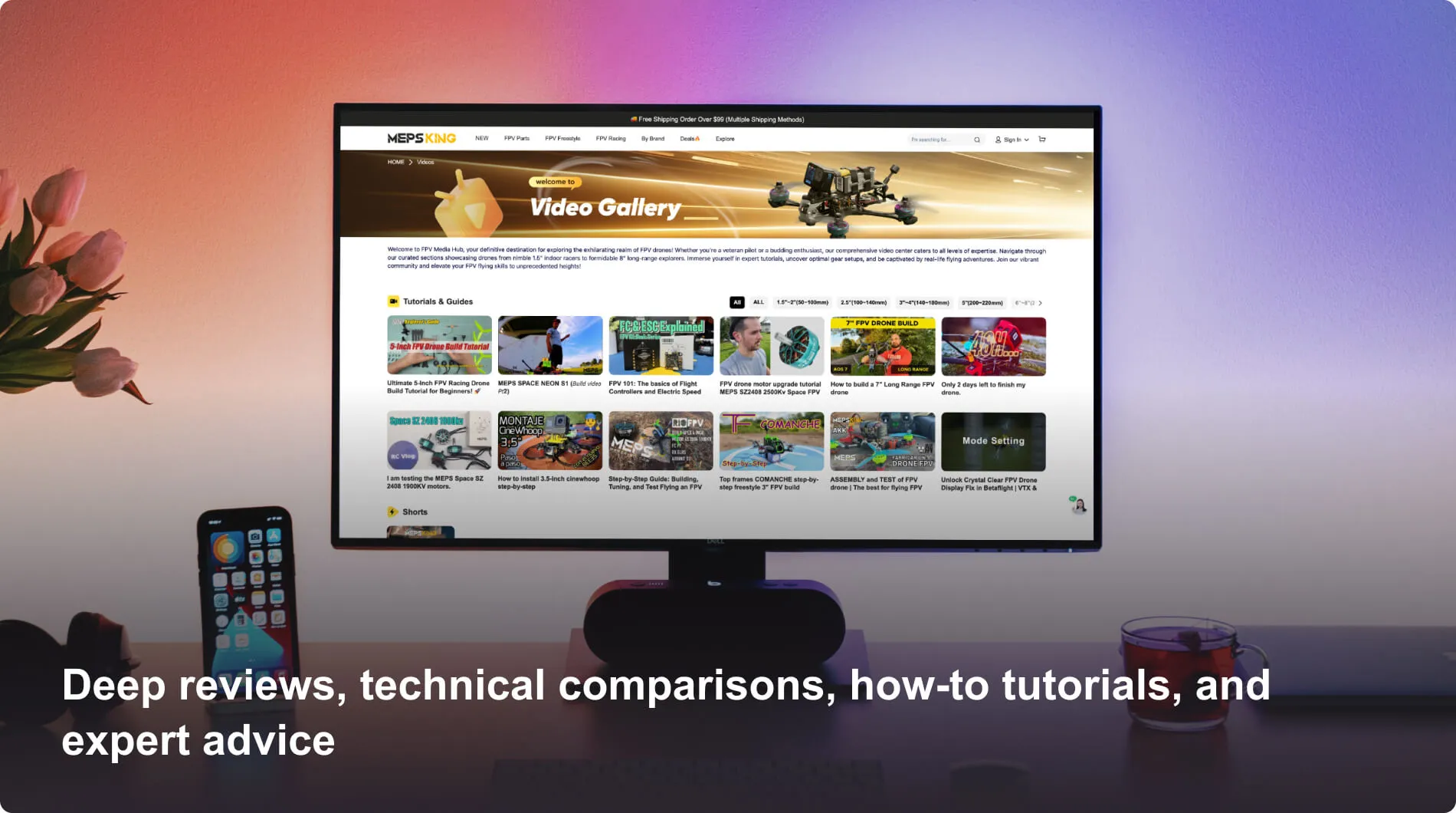mepsking provide deep reviews for fpv pilots